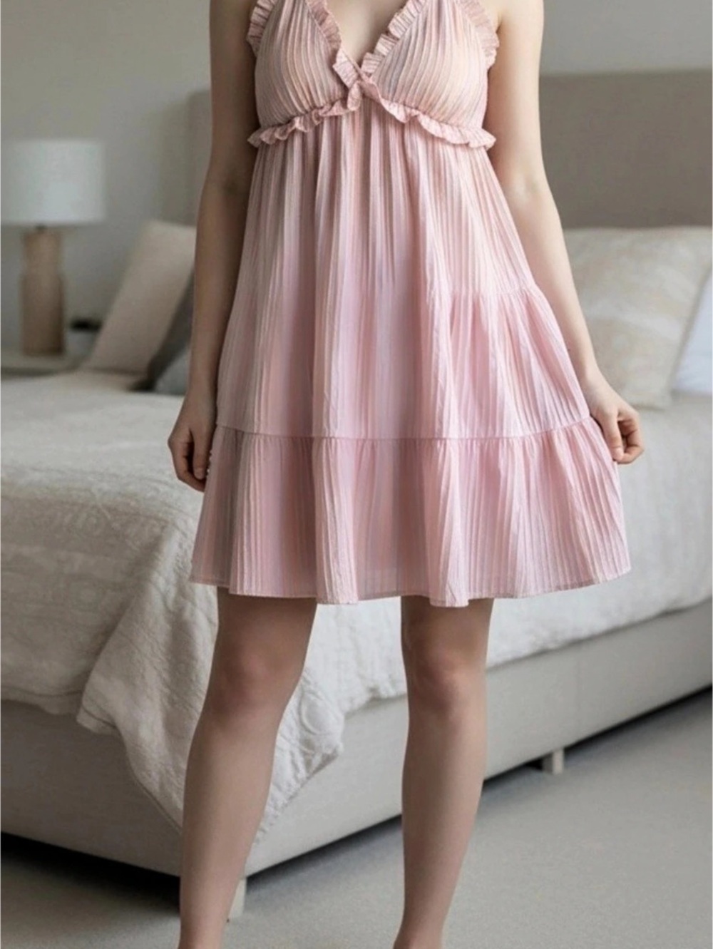 Pink Mini Dress Like New